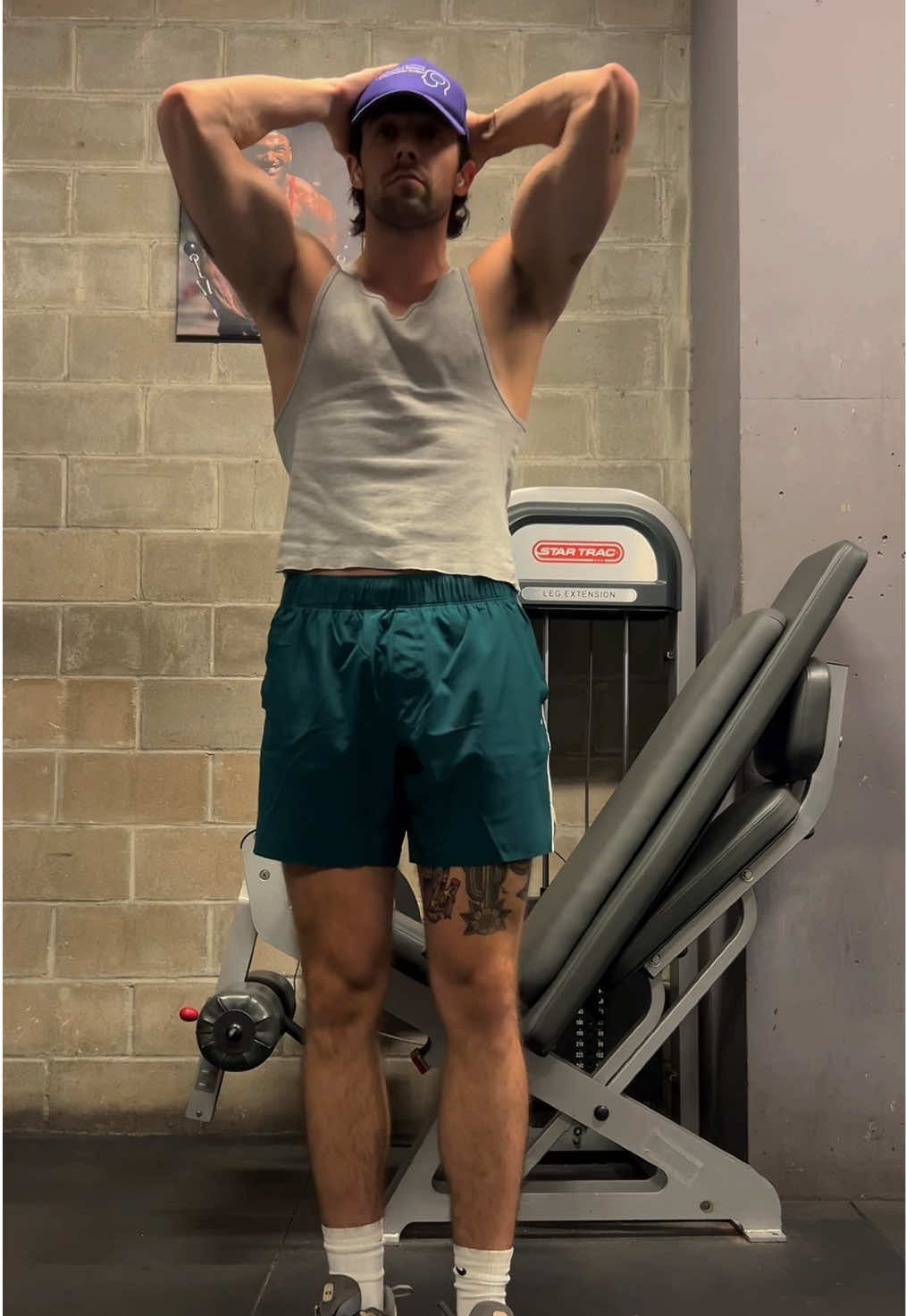 Just a quick gym fit check. These shorts from @abercrombie are so good.