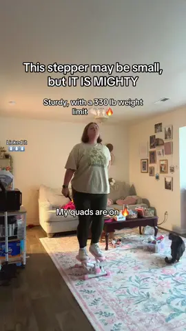 Between this and my ab twister, I have NO EXCUSE to not get a workout in, even on days I don’t feel like going to the gym. #athomeworkouts #athomeworkout #merach #ministepper #merachstairstepper #stairstepper #workout #plussizefriendly #lowimpactworkout #weightlossjouney #weightlossmotivation #tiktokshopfinds #tiktokshop 