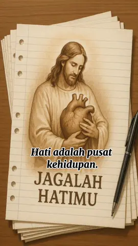 jagalah hatimu. #renunganhariankristen #renungan #motivasihidup #inspirasi #lagurohani #motivasi #2025 #baru #kristen #motivasi #FYPKristen #fyp 