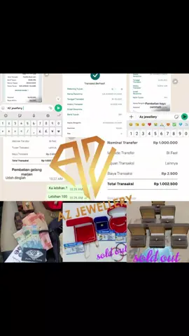 Terimakasih sudah berlangganan di Az Jewellery  Semoga sehat  sukses dan tambah terus rezeki nya🤲 #fyppppppppppppppppppppppp #berlian #berlianeropa #foryoupage 