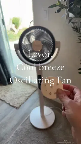 I love how sleek and stylish this fan is by Levoit. The Levoit Cool breeze oscillating stand up fan keeps me cool all summer long. @Levoit_official #levoit #levoitfan #fan #fans #tiktokshopcreatorpicks #ttsthunderbolt #creatoricons #dealsforyoudays #tiktokshopmusthaves 
