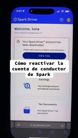 Cómo reactivar la cuenta de conductor de Spark #reactivate #deactivate #reactivated #deactivated #sparkdriver #sparkapp #sparkdrivers #walmartspark #walmartsparkdriver  #waitinglist #waitlist #waitlisted #waitlistedcheck #sparkdriverwaitlist #sparkdriverwaitinglist #reactivate #deactivate #reactivated #deactivated #waitinglist #waitlist #waitlisted #sparkdriver ##reactivate #deactivate #reactivation #deactivation #sparkdriver #walmartspark #sparkdrivers #sparkdriverespañol #sparkdriverapp #sparkdriverdelivery #walmartsparkdriver #walmartsparkreviewer #walmartsparkdelivery #walmartsparkdrivers #walmartsparkdelivery #walmartsparkreactivation #walmartsparkdeactivatel #sparkdriverdeactivated #sparkdriverreactivation #sparkdriverwaitlist #walmartsparkwaitlist #reactivate #deactivate #reactivation #deactivation #sparkdriver #walmartspark #sparkdrivers #sparkdriverespañol #sparkdriverapp #sparkdriverdelivery #walmartsparkdriver #walmartsparkreviewer #walmartsparkdelivery #walmartsparkdrivers #walmartsparkdelivery #walmartsparkreactivation #walmartsparkdeactivatel #sparkdriverdeactivated #sparkdriverreactivation #sparkdriver #sparkdriverapp #sparkdriverespañol #sparkdriverdelivery #sparkdriver💰 #sparkdriverlist #sparkdrivers #sparkdriverwalmart #sparkdriversupport #sparkdriverdelivery #sparkdriverhelp 