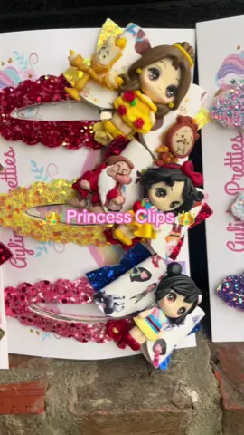 Princess clips! Our favorite💕💕💕
