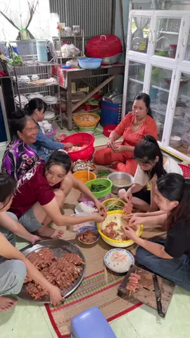 Người Bắc về miền Tây ăn đâm giỗ kiểu:#ăncungtiktok #xuhuong #mientay 