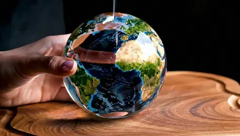 Cutting Planet Earth ASMR 🌍 #한국ASMR #asmr #cutting #aiasmr #satisfying #oddlysatisfying #relax #planet #earth 