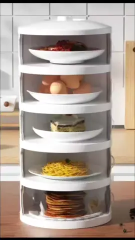 COD 5 Layer 3 Layer Household Multi layer Food Storage Box Anti flies Insulation food keeper#fyp #foryou #goodthing #tiktokshop 