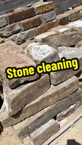 Stone cleanup! #cleanup #stone #rocks #work
