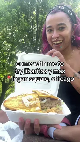 Replying to @Jhared Juarez finally tried jibaritos y mas 👀 #chicagofoodie #chicagofood #jibarito #logansquarechicago #logansquare 