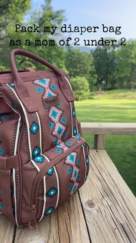 This diaper bag makes having 2 under 2 easier 