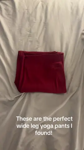 I got these on wide leg yoga pants on Amazon they are perfect for working out or just every day wear! They come in different colors as well #amazonfinds #widelegpants #yogapants #fyp #fashiontiktok #fashion 