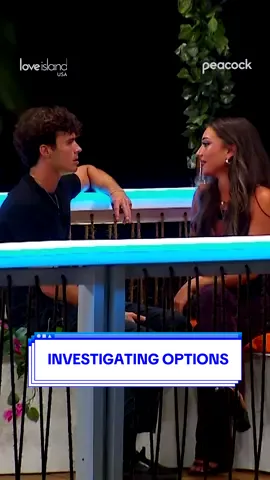 Jaden came to #LoveIslandUSA to investigate her options. 🧐 @Nicolas Vansteenberghe @jaden 