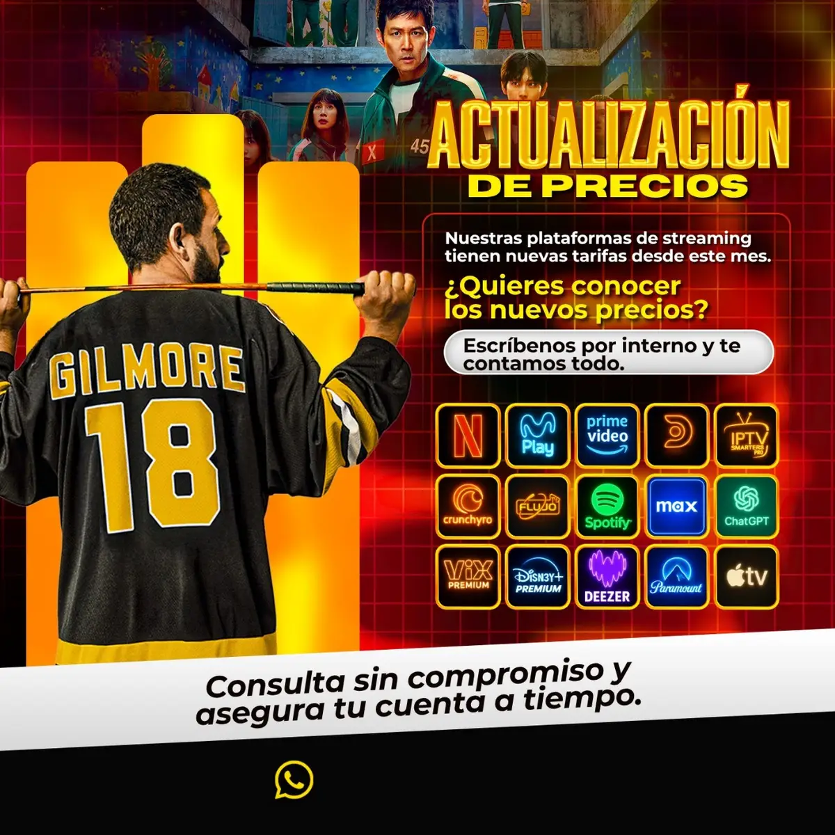 contamos con referencias y garantía todo el mes, precios bajos y ajustable, pregunte sin compromiso! #CuentasStreaming  #NetflixPerú  #DisneyPlus  #HBOmax  #PrimeVideo  #StarPlus  #StreamingPeru  #StreamingBarato  #StreamingPremium  #SeriesYPeliculas  #Series2025  #PeliculasHD  #CuentasCompartidas  #AhorraConStreaming  #VendeStreaming  #StreamingTikTok  #EntretenimientoEnCasa  #SeriesQueDebesVer 