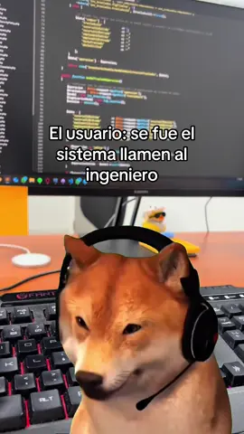 Resolviendo con buena actitud! #Meme #MemeCut #ingenieria #sistema #sistemas #ingeniero #fyp #foryoupage #programacion #CapCut #paratiiiiiiiiiiiiiiiiiiiiiiiiiiiiiii #jajaja #fypシ #perritos 