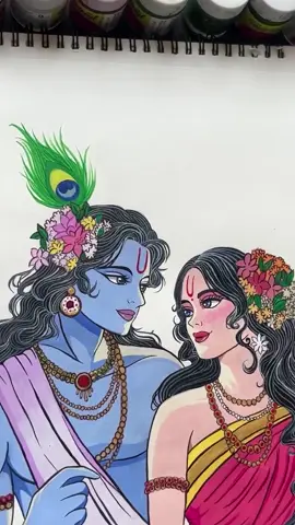 Radha krishna acrylic painting #radhakrishna #radheyradhey🦚🙏❤️ #radha #radhe #radhekrishna #radheradhe🙏🙏 #murlidhar #acrylicart #acrylicpainting #painting #art #artist #artontiktok #paintingart #obbsessed #hinduism #krishna #artwork 