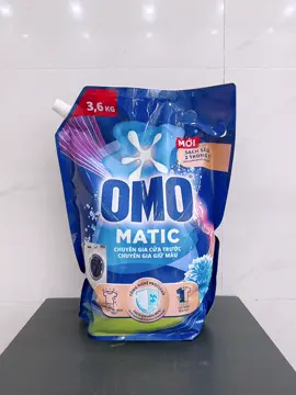 Nước giặt omo matic dành cho máy giặt cửa trước túi 3,6kg #nuocgiat #omo #xuhuong #tiktokshop #ankhanhstore 
