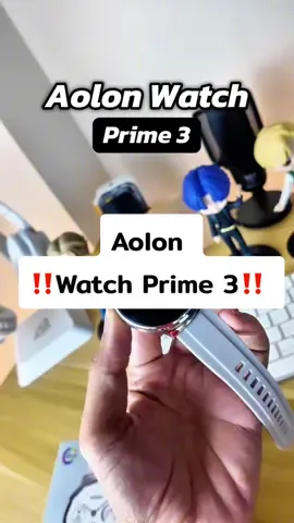 Aolon Watch Prime 3  #สมาร์ทวอช #smartwatch #นาฬิกาออกกําลังกาย #นาฬิกาเพื่อสุขภาพ #นาฬิกานับก้าว #นาฬิกาสมาน์วอทช์ #นาฬิกาโทรศัพท์ได้ #รีวิวสมาร์ทวอช #ป้ายยาgadget #watchprime3 