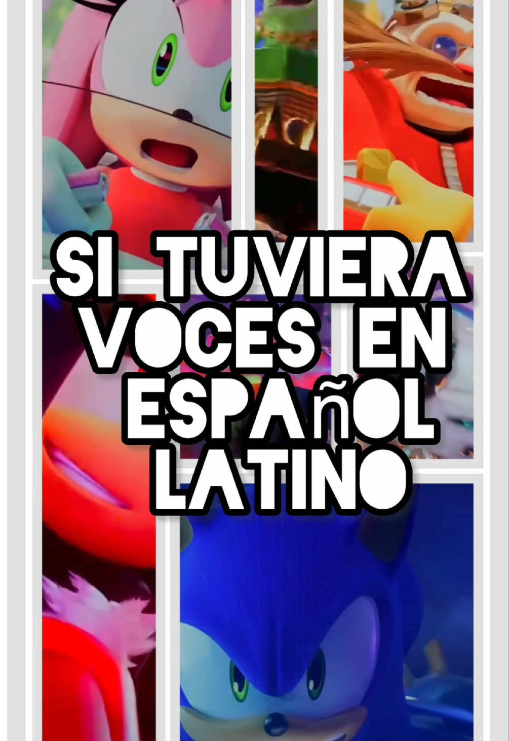 Si #SEGA no le tuviera miedo al éxito(?) xd #SonicRacing #SonicTheHedgehog #sonicracingcrossworlds #Parodia #Humor