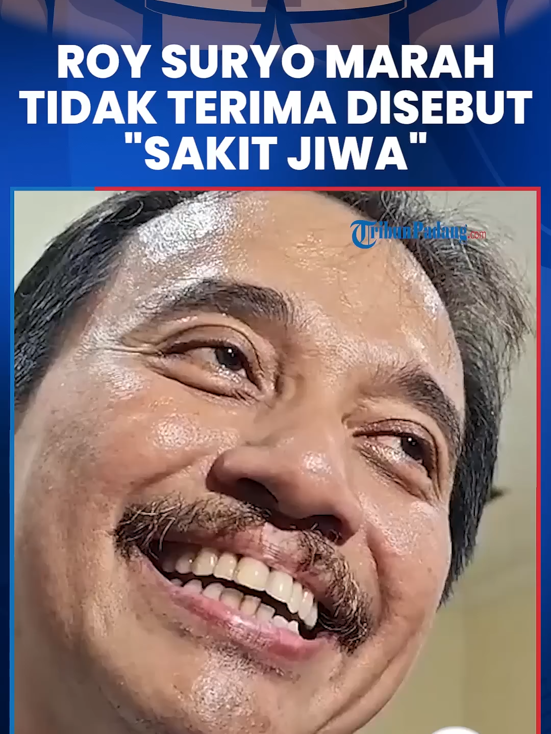 ROY SURYO MARAH BESAR Disebut ‘Sakit Jiwa’ Gara-Gara Ijazah Jokowi, Balas Sindiran Pedas dan Menohok #jokowi #ijazahjokowi #ijazahpalsu #roysuryo  ----- Download aplikasi berita TribunX di Play Store atau App Store untuk dapatkan pengalaman baru. Baca berita di: http://padang.tribunnews.com/ Follow Instagram: tribun_padang Like fanspage: tribunpadangcom Follow Threads: @tribun_padang Follow TikTok: @tribunpadangofficial Follow X: tribunpadangcom Follow the: TribunPadang.com channel on WhatsApp: https://whatsapp.com/channel/0029VaGuMGXFi8xgHxK6LD3B