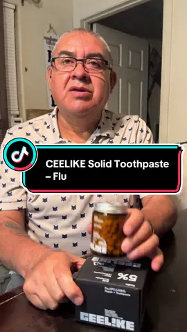#CEELIKE Solid Toothpaste – Flu#TikTokShop #latinos #gift #dientes#blancos#verano