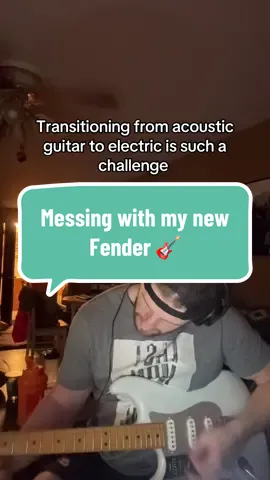 @Fender I hope you blessed my new Strat because imma need them blessings as I learn 😅 #fender #stratocaster #electricguitar 