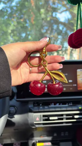 Definitely a must have to upgrade your purse !! 🍒 #musthaves #charm #pursecharm #cherry #tiktokshop #coachbag #essentials 