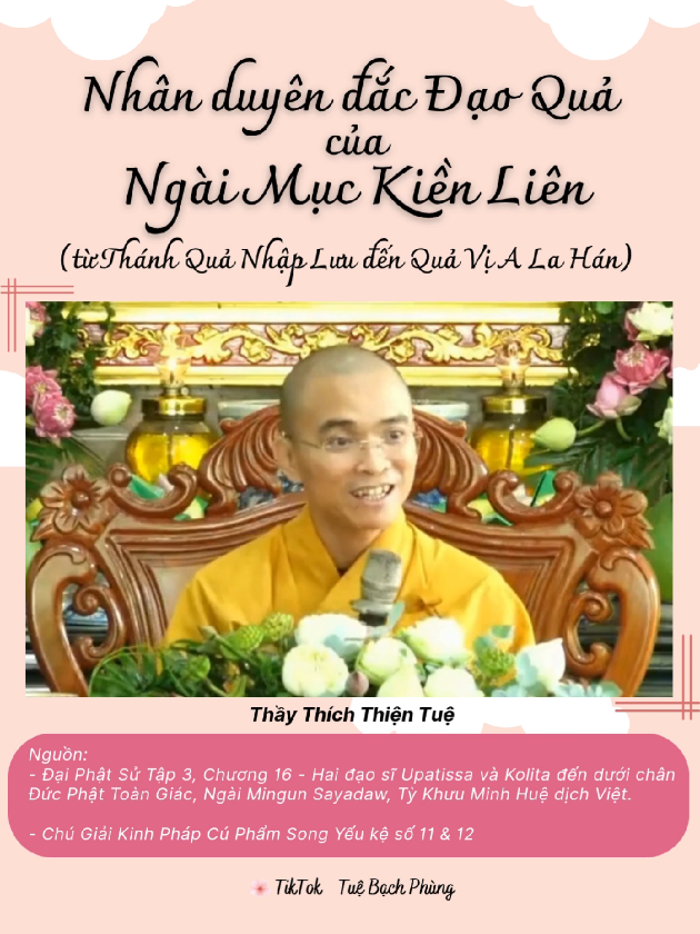 Trích bài giảng: Cuộc đời Ngài Mục Kiền Liên (Thầy Thích Thiện Tuệ giảng). #nammobonsuthichcamauniphat #nghephapmoingay #samhoi #phatphapnhiemmau #tutap #dichua #anlac #tuebachphung 