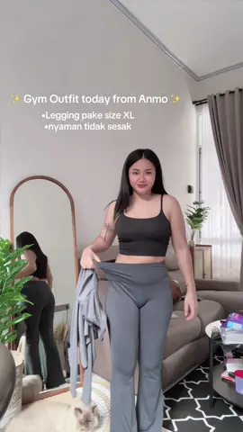 Ini bagus banget!!! my oneset from @AnmoYoga #gymoutfit #gymlover #gymlook #anmo #rekomendasi #bajugym 