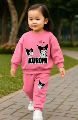 Tampil modis dengan Setelan Kuromi Anak yang super imut dan nyaman! 💖 Cocok untuk anak usia 1-6 tahun, bahan adem & lembut, cocok untuk main di taman atau hangout bareng keluarga! 👕 Sweater & Jogger Set 💗 Motif Kuromi yang menggemaskan 👶 Nyaman dipakai seharian 💰 Harga spesial hanya Rp37.000! 📦 Ready semua ukuran 📍 Beli sekarang sebelum kehabisan! #SetelanAnakLucu #KuromiStyle #BajuAnakPerempuan #FashionAnak #KidsOotd #PakaianAnakPerempuan #KidsLook #TampilGaya #PromoAnak #setelankuromi 