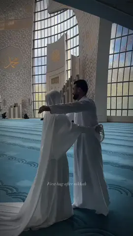 ولا تأنس هَذه الروح إلا معك يَا كُل روحي.🥺🤍 . #couplemuslim  #الحب_الحلال  #الحجاب_الشرعي  #🖤🖤👑 