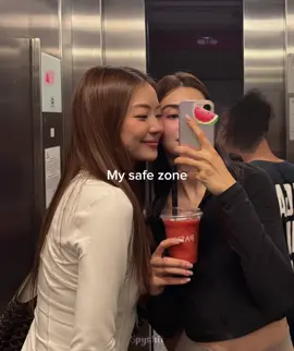 My safe zone 🦋🧸 #LenaMiu #ลีน่าหมิว #lalinalena #miunatsha #mysafezoneseries 
