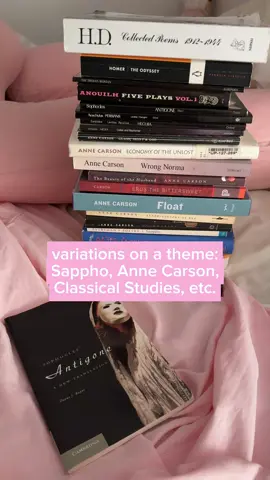 also recommended: Women in Ancient Greece: A Sourcebook by Bonnie MacLachlan #annecarson #sappho #bookrecommendations #classicalstudies #antigone 