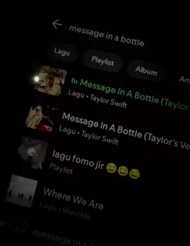 Message In A Bottle • Taylor Swift  #lyrich #songs #musik #taylorswift  #foryou #fyp 
