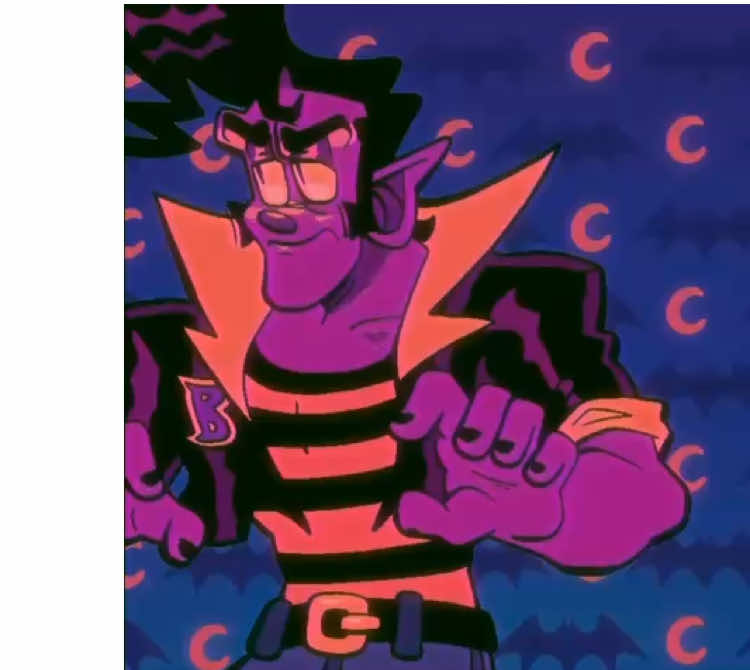 This song is so rockabilly so I animated it 🦇🕺🖤💜🧡 also ITS MY BIRTHDAY!! Wish me happy birthday RN /j #animation #toon #art #oc #ocanimation #80s #aesthetic #originalcharacters #foryoupage #fyp #vampire 