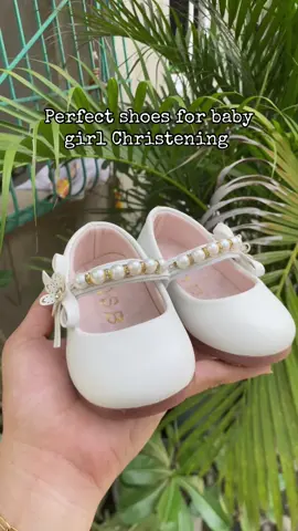 White shoes for baby girl #babytiktok #newaffiliate #supportsmalltiktokaffiliate🙏 #budolfinds #viralvideos 