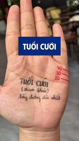 Tuổi cưới tham khảo #coutchitay #cout #xemchitay #chitay 