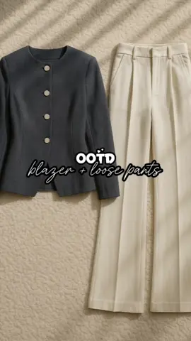 #ootdhijab #ootdinspiration #outfitinspo #ootdfashion #blazeroutfit #blazer #blazerkoreanstyle #foryou 