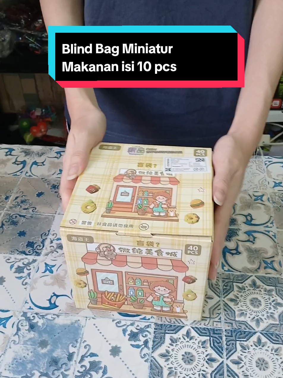 Blind Bag Miniatur Makanan isi 10 pcs
