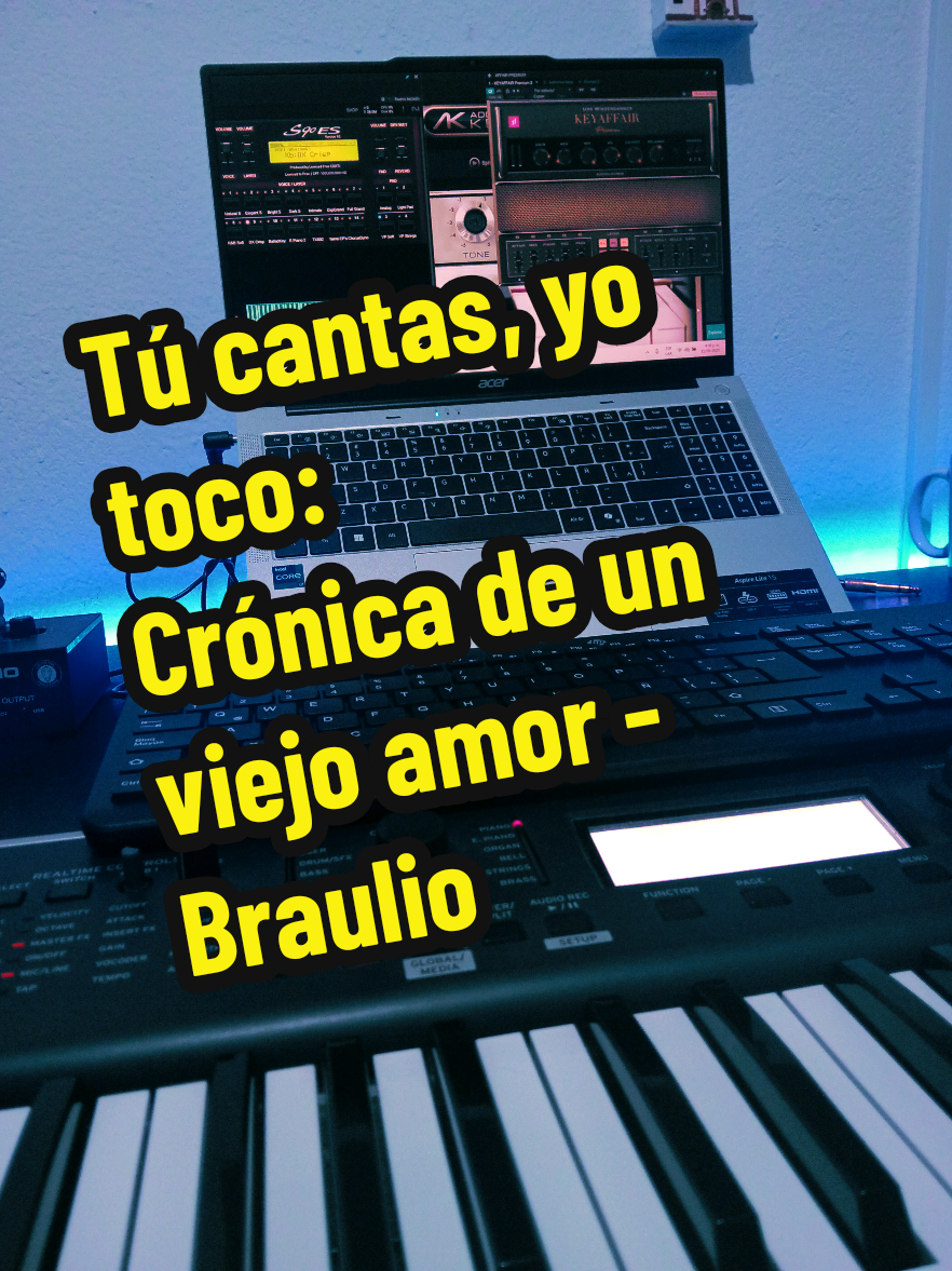 Respuesta a @reivaxgonza03  Tú cantas, yo toco  Crónica de un viejo amor . . . #piano #pianero #cover #pianocover #karaoke #cantante #musicos #canta #cronicadeunviejoamor #braulio #baladas #españa #paratii #fypp 