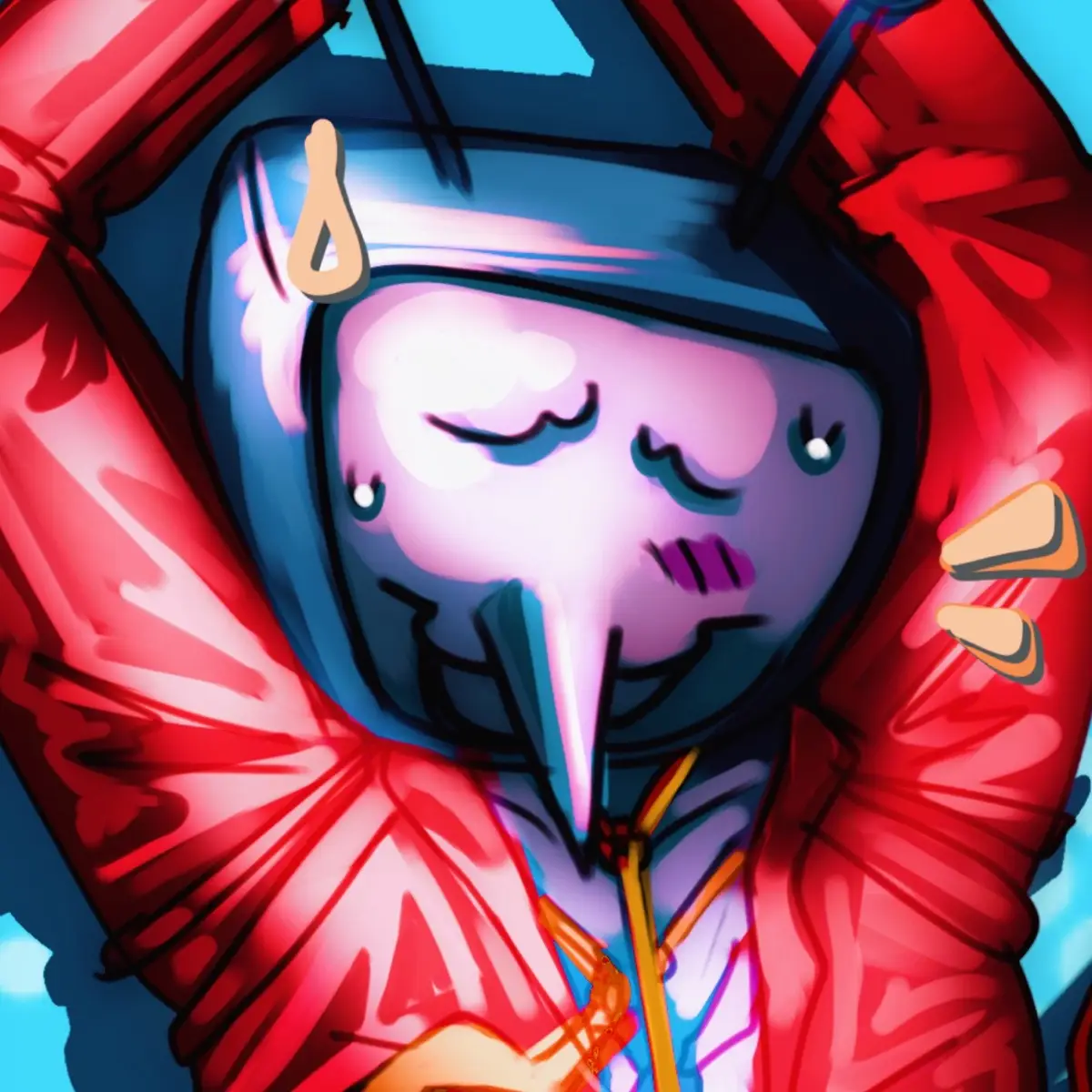 is this anyone’s niche #art #tenna #deltarune #deltarunechapter3 