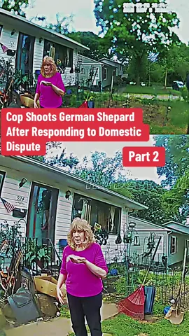 Cop Shoots German Shepard After Responding to Domestic Dispute Part 2 #cops #copsoftiktok #copsontiktok #police #policeoftiktok #policeofficer #bodycam #fyp 