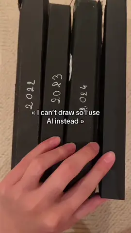 You’re just lazy #fyp #art #pickupapencil #antiai #artist #youngartist 