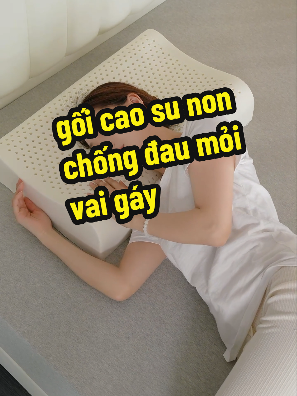 hãy để gối cao su non nâng niu giấc ngủ của bạn 🥰#goicaosunon #goicongthaihoc #goicaosunonchongdaumoivaigay #giadungtienich #giadungthongminh #_hangnoidiatrungquoc_ #hangnoidiatrungquoc #hangnoidiatrung #đồnộiđịatrungquốc #donoidiatrungquoc #donoidiatrung #noidiatrung #xuhuong #viral #trending 