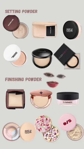 Setting power và Finishing power , có bà nào vẫn còn hoang mang giữa 2 khái niệm này thì nhớ xem hết video của tui nhé  #xuhuong #makeup #settingpowder #finishingpowder 