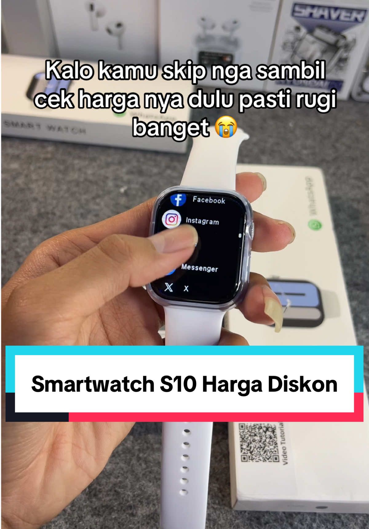Smartwatch s10 yg baru liris ini emang kece abis mumpung harga masih promo cek sekarang #smartwatchs10 #smartwatch #S10 #rekomendasismartwatch #jamtangan #alshop1 