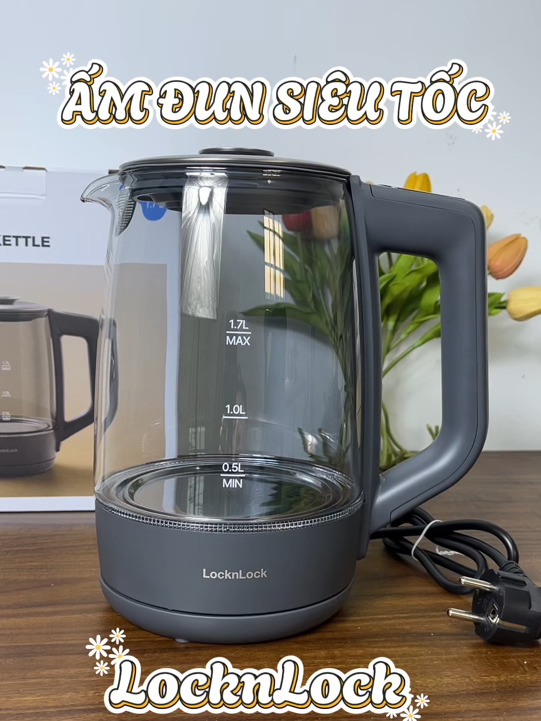 Ấm đun siêu tốc và tiết kiệm #joymall #joymallocknlock #joymalllocklockchinhhang #locknlock #hangchinhhang #mienphivanchuyen #chotdontiktok #tiktokmademebuyit #tiktokshopvn #tiktokhome #tikoktech #amdunsieutoc