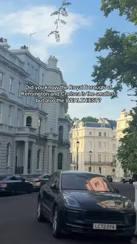 Smallest borough, biggest bank accounts 💷 #royalboroughofkensingtonandchelsea #kensington #chelsea #nottinghill #knightsbridge #richtok #london #londonlifestyle 