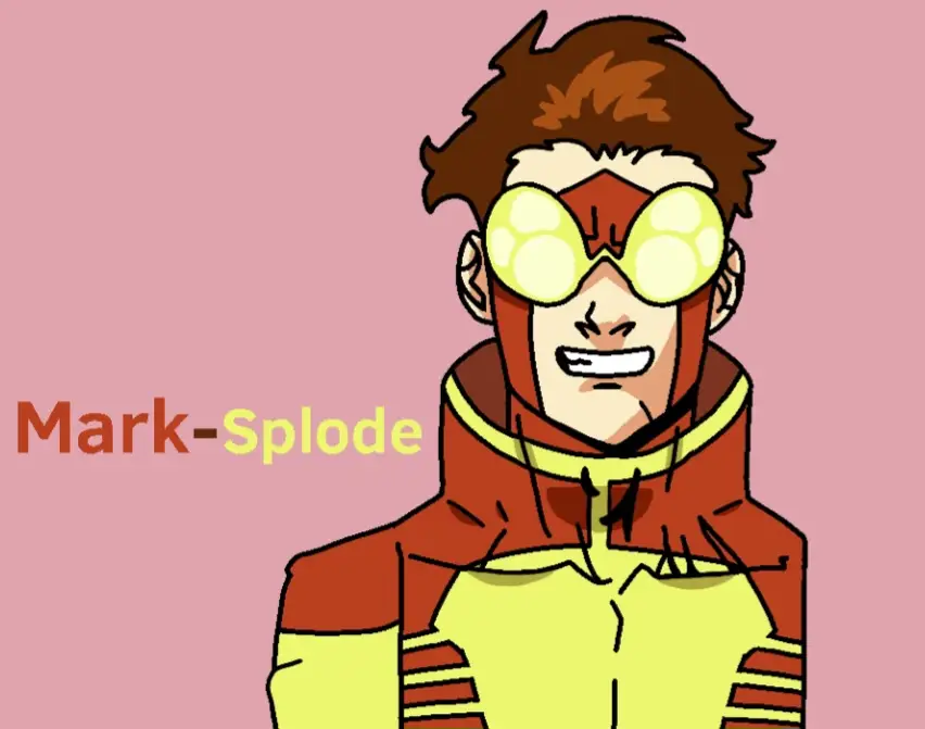 Mark-Splode! [Made these for invincible animators] #invinciblevariant #invincibleamazonprime #invinciblecomic #sockonadoor #invincibleseason3 