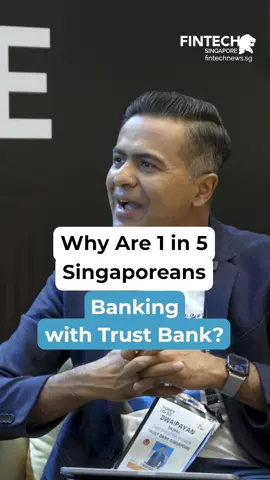 They grew to be Singapore's 4 largest bank in 2 years Trust Bank CEO, Dwaipayan Sadhu reveals the secrets to their rapid growth @Trust Bank Singapore #fintech #digitalbanking #banking #innovation #fyp #foryou 