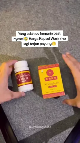 Yang udah co kemarin pasti nyesel🤣 Harga Kapsul Wasir nya lagi terjun payung🤭 Cek keranjang kuning✅ #ambeien #wasir #xiyaopinzhi 