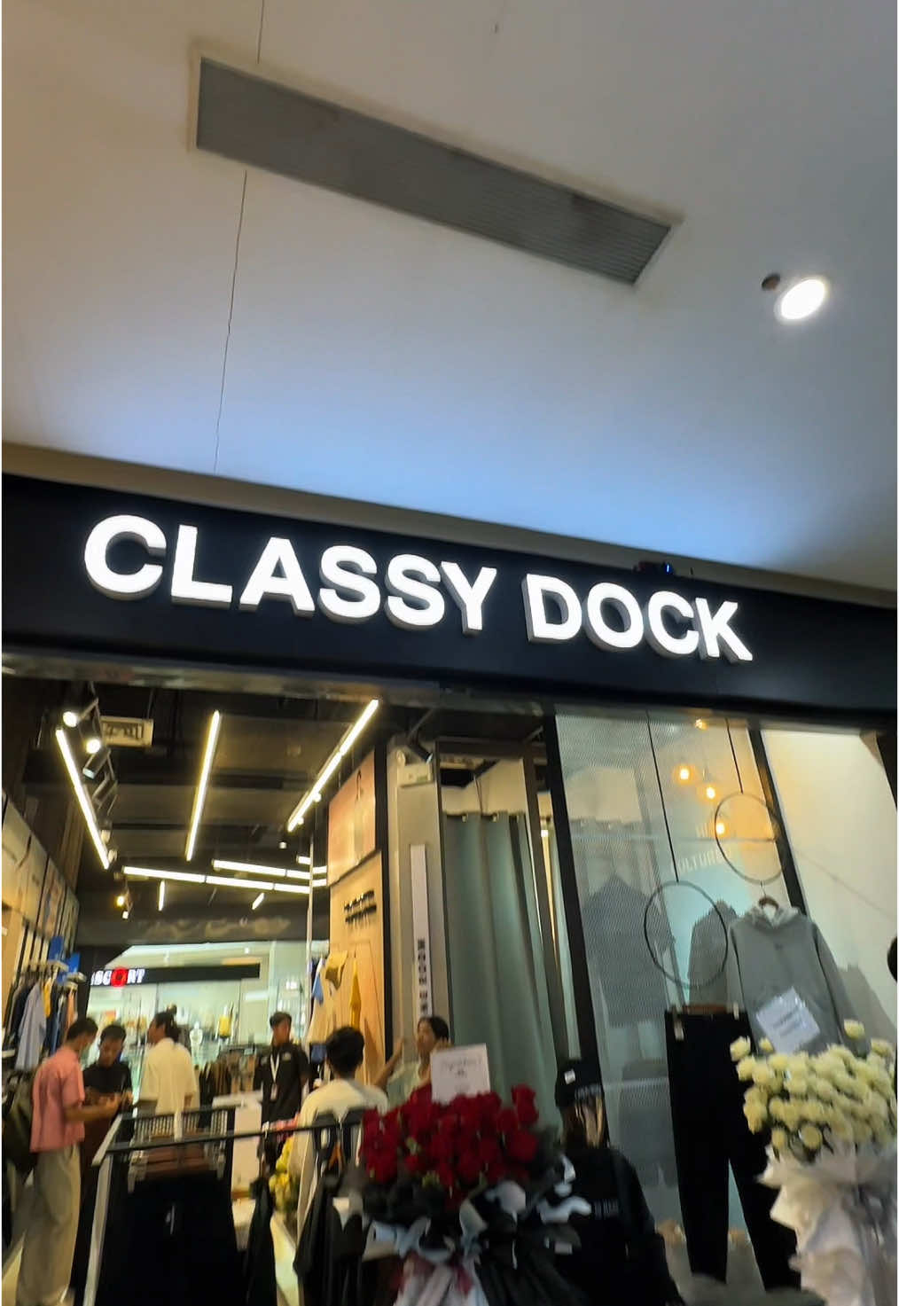 Explore our Experience Store at City Mall St.John #classydock #localclothingbrand  #physicalstore  #experiencestore 